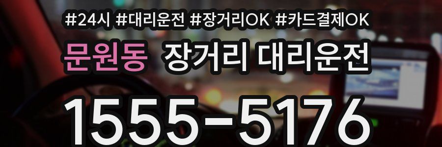 문원동 장거리 대리운전