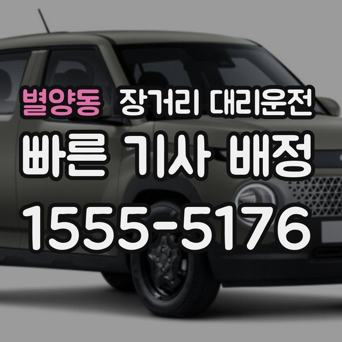 별양동 장거리 대리운전 동승 인원이 있을 때 준비할 내용