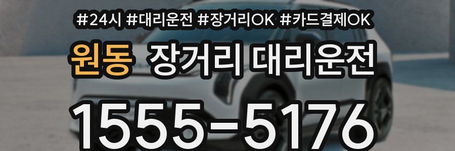 원동 장거리 대리운전