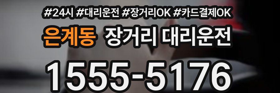 은계동 장거리 대리운전