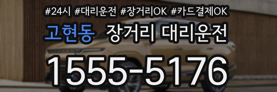 고현동 장거리 대리운전
