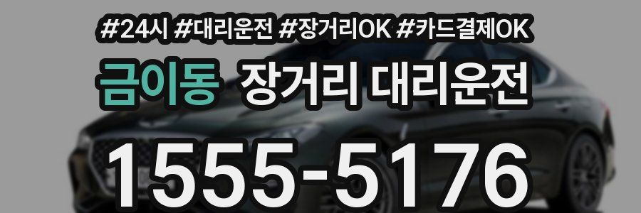 금이동 장거리 대리운전