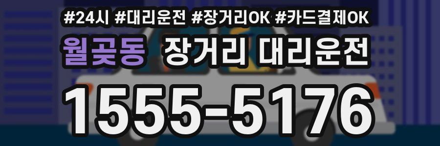 월곶동 장거리 대리운전