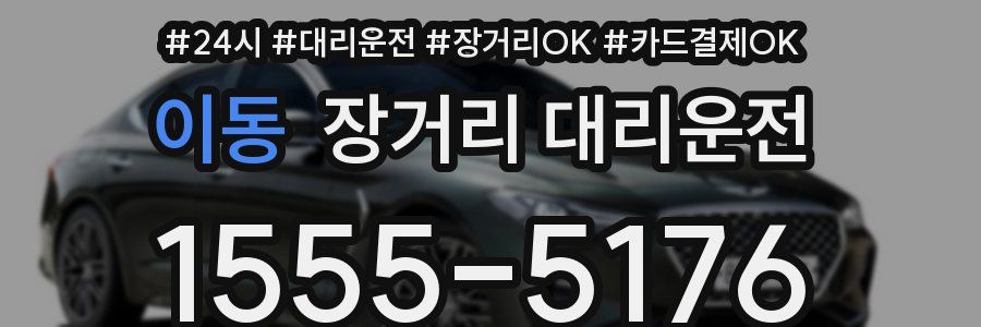 이동 장거리 대리운전