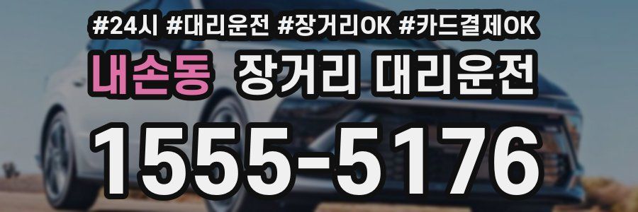 내손동 장거리 대리운전