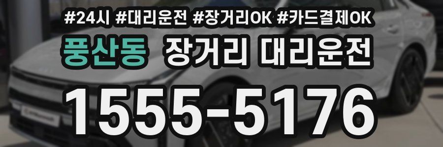 풍산동 장거리 대리운전