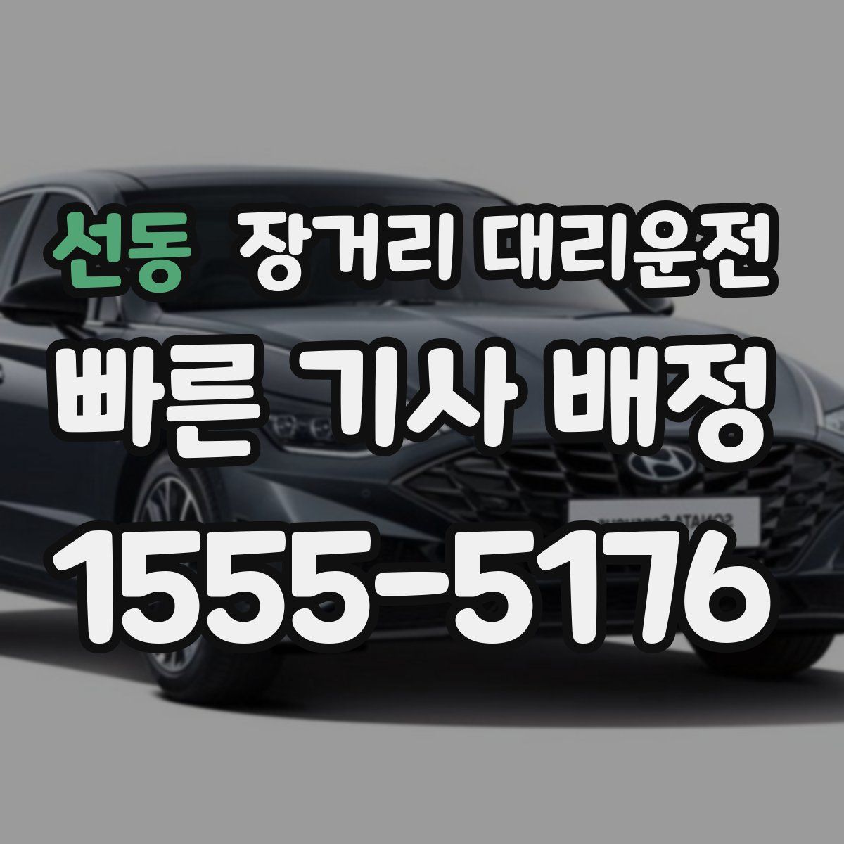 선동 장거리 대리운전