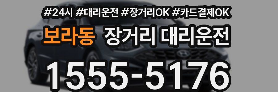 보라동 장거리 대리운전