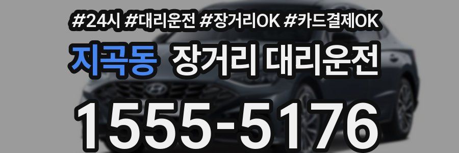 지곡동 장거리 대리운전