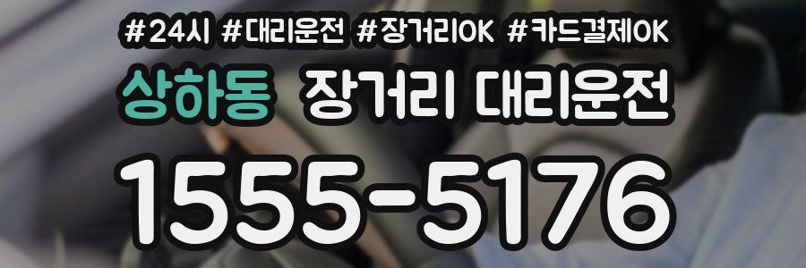 상하동 장거리 대리운전