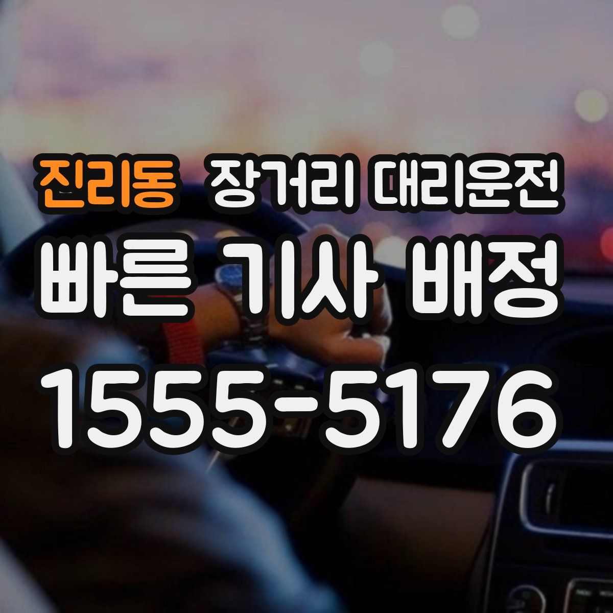 진리동 장거리 대리운전