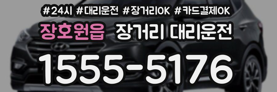 장호원읍 장거리 대리운전
