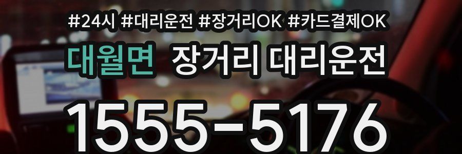 대월면 장거리 대리운전
