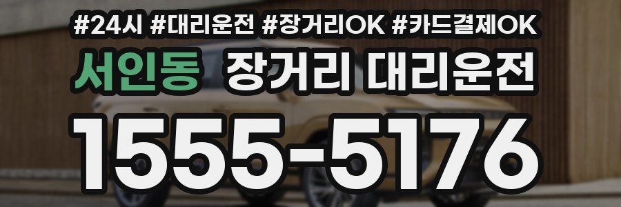 서인동 장거리 대리운전