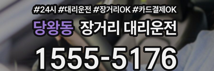 당왕동 장거리 대리운전