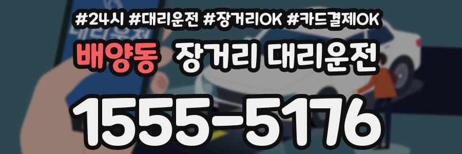 배양동 장거리 대리운전