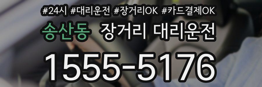 송산동 장거리 대리운전