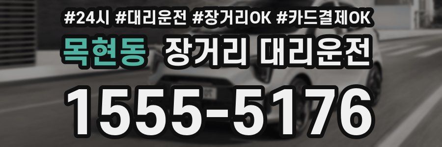 목현동 장거리 대리운전
