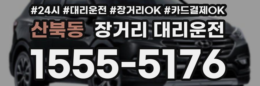 산북동 장거리 대리운전