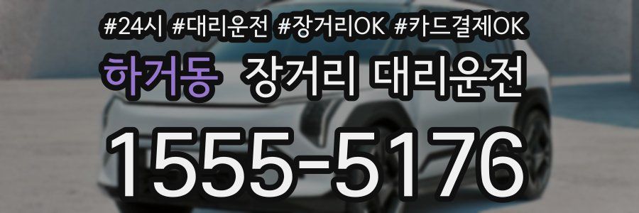 하거동 장거리 대리운전