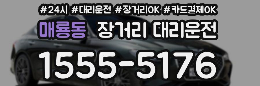 매룡동 장거리 대리운전