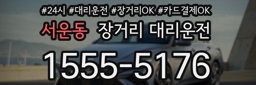 서운동 장거리 대리운전