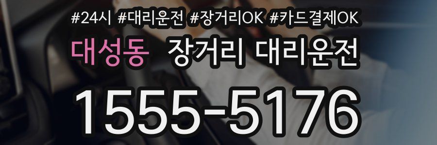 대성동 장거리 대리운전