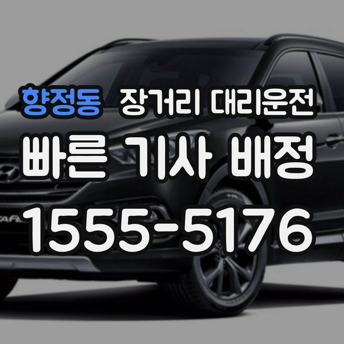 향정동 장거리 대리운전 통행료 포함 여부 확인하는 기준