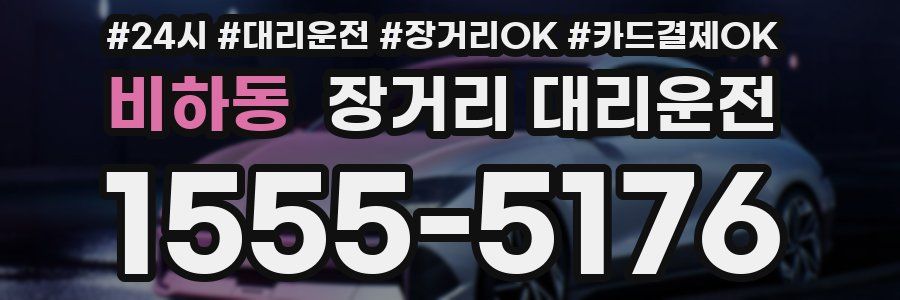비하동 장거리 대리운전