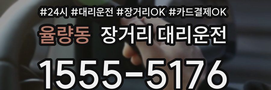 율량동 장거리 대리운전