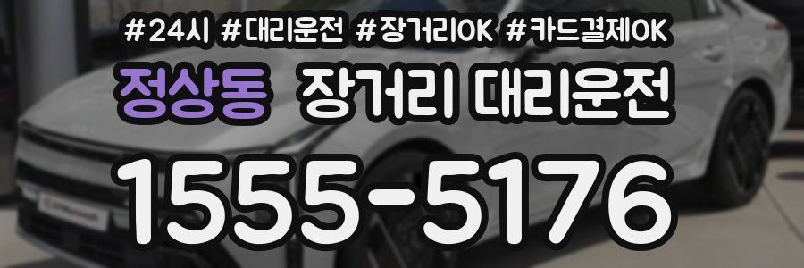 정상동 장거리 대리운전