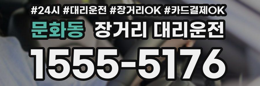 문화동 장거리 대리운전