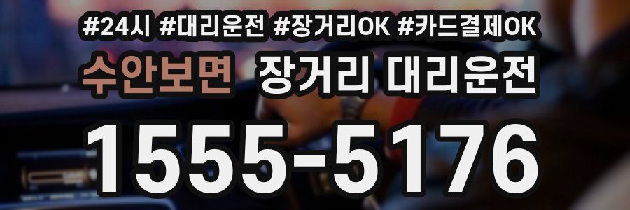 수안보면 장거리 대리운전