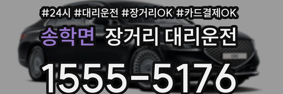 송학면 장거리 대리운전