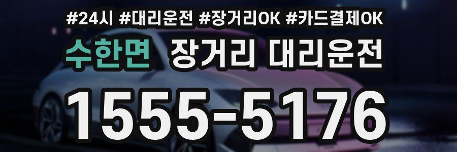 수한면 장거리 대리운전