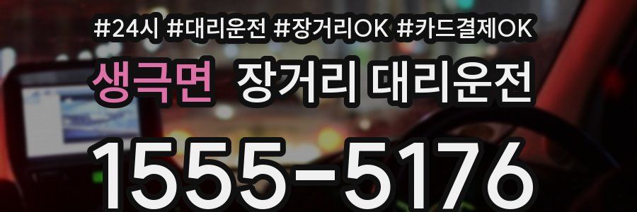 생극면 장거리 대리운전