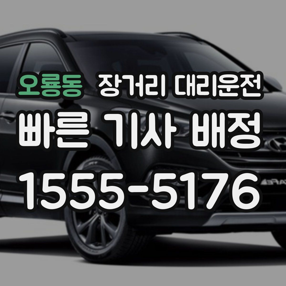 오룡동 장거리 대리운전