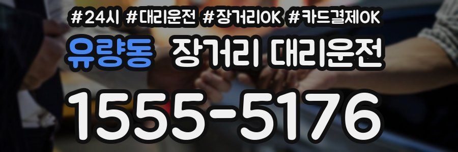 유량동 장거리 대리운전