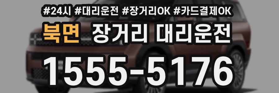 북면 장거리 대리운전