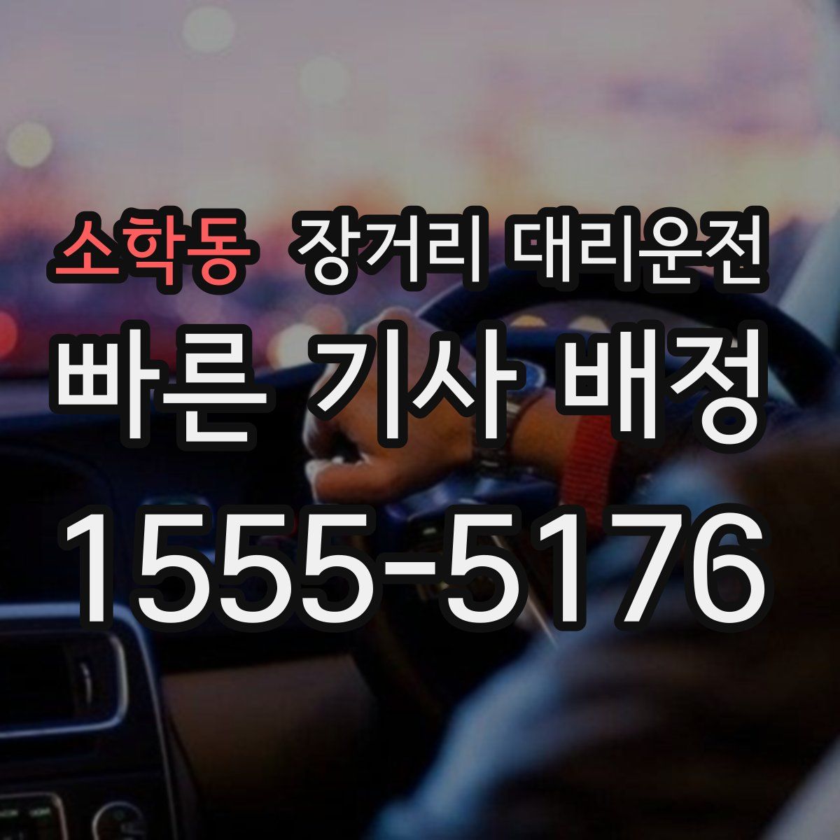 소학동 장거리 대리운전