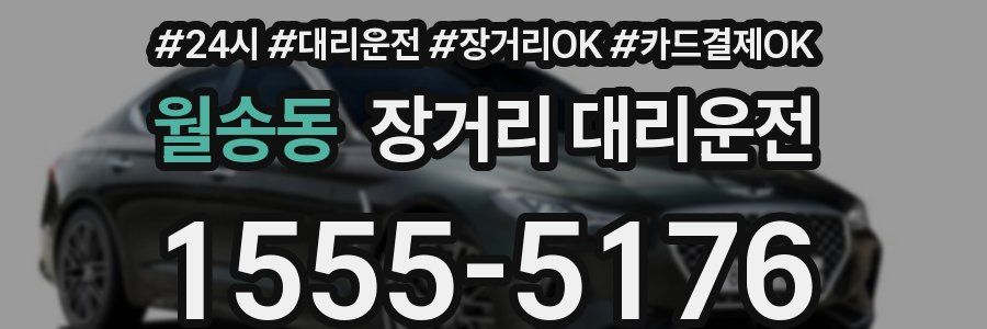 월송동 장거리 대리운전