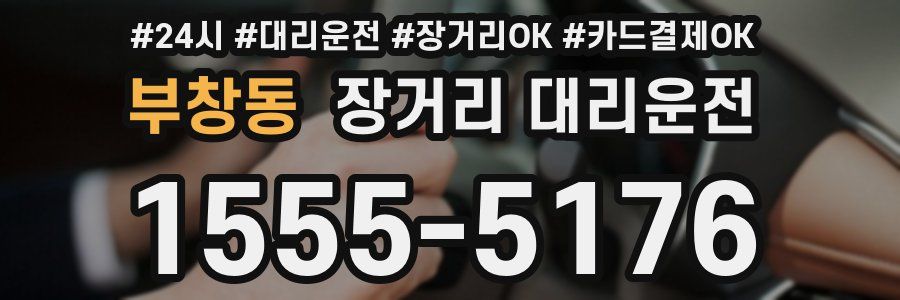 부창동 장거리 대리운전