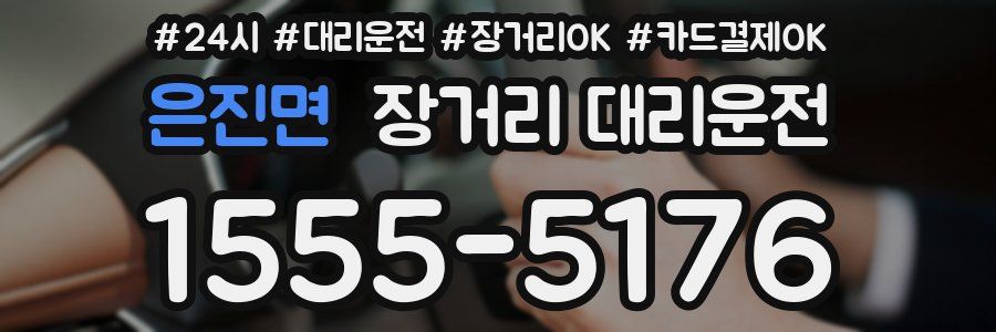 은진면 장거리 대리운전