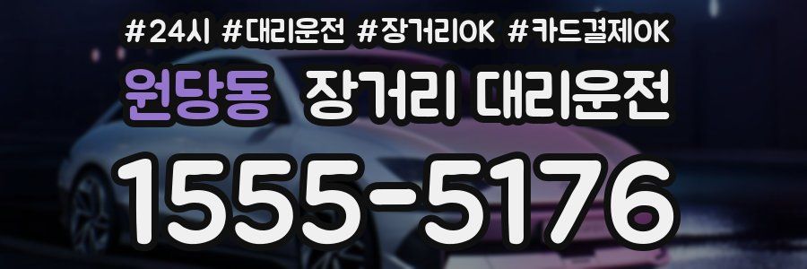 원당동 장거리 대리운전