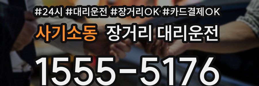 사기소동 장거리 대리운전