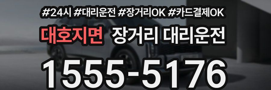 대호지면 장거리 대리운전