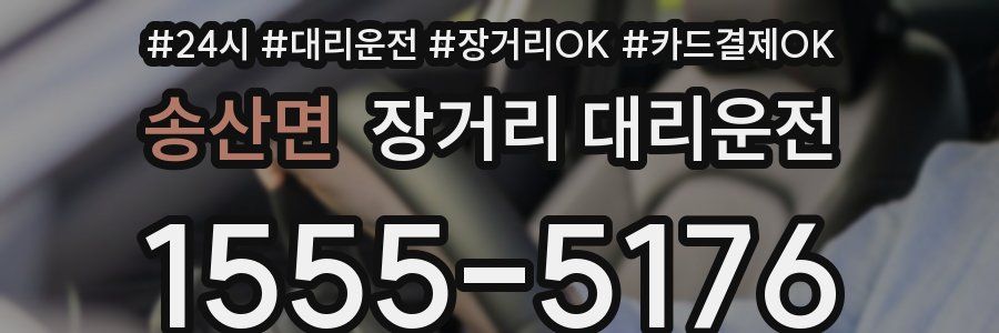 송산면 장거리 대리운전