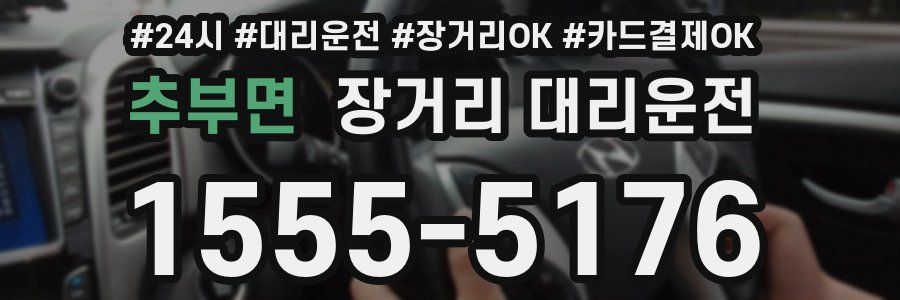 추부면 장거리 대리운전