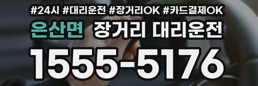 은산면 장거리 대리운전