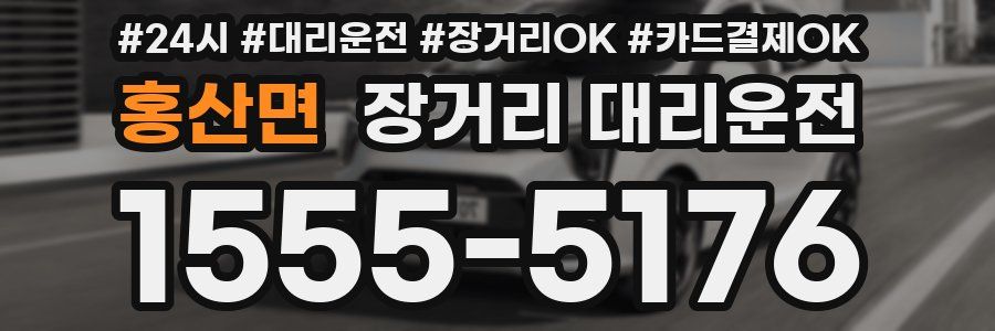 홍산면 장거리 대리운전